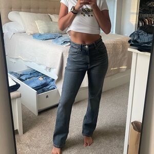 Zara High Rise Jeans